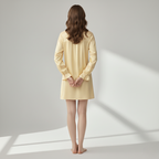 Women's Silk Lace Nightdress – Elegant Raglan Sleeve Sleepwear for Women