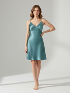 Women's Silk Backless Nightdress – Luxurious Soft Sleepwear for Women