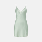 Women's Silk Sleeveless Nightgown – Elegant & Breathable Luxury Sleepwear