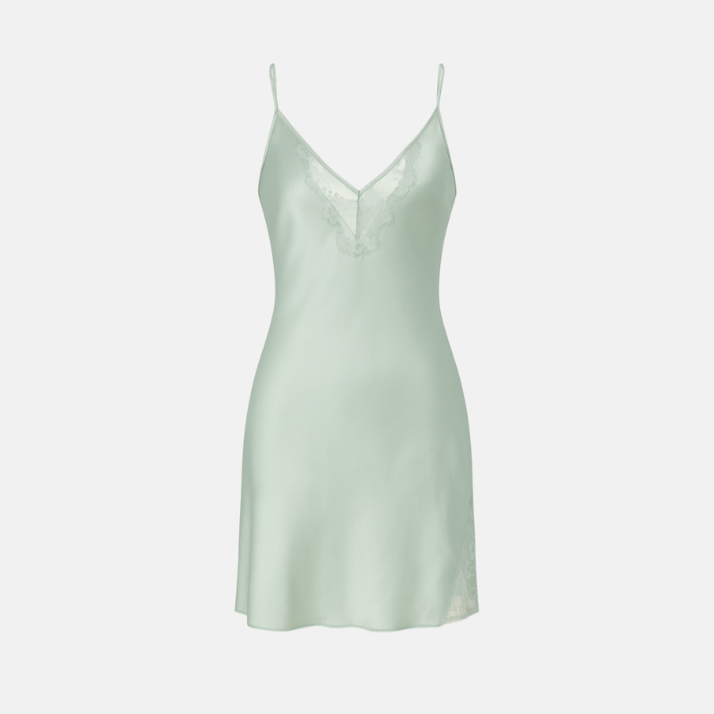 Women's Silk Sleeveless Nightgown – Elegant & Breathable Luxury Sleepwear