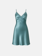 Women's Silk Backless Nightdress – Luxurious Soft Sleepwear for Women